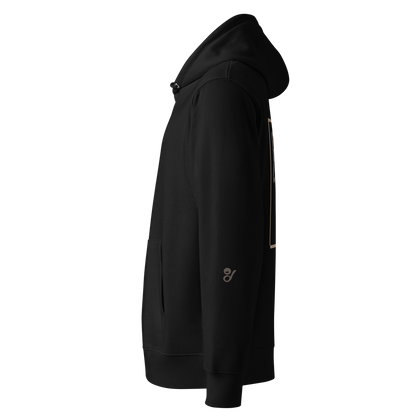 Essential Hoodie - Big Brown Text-Icon Logo